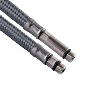 ZERIX Шланг ZHN-02-F1/2"xM10-080 см гнучке підвед. у НЕЙЛОН. обплет., гайки нерж (пара) (70 шт/ящ) ZERIX Шланг ZHN-02-F1/2"xM10-080 см гнучке підвед. у НЕЙЛОН. обплет., гайки нерж (пара) (70 шт/ящ)
