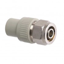 KOER K0284.PRO - 20x16x2.0mm PPR Муфта для колектора з переходом на PEX (120 шт/ящ, 20 шт/пакет) KOER K0284.PRO - 20x16x2.0mm PPR Муфта для колектора з переходом на PEX (120 шт/ящ, 20 шт/пакет)