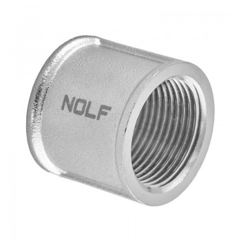 NOLF NFC.C08-N-3/4" Муфта НІКЕЛЬОВАНА (320 шт/ящ)