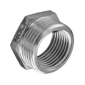 NOLF NFC.F0608-N-3/4"Mx1/2"F Футорка НІКЕЛЬОВАНА