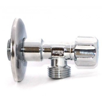 KOER вентиль хром 510 1/2"х1/2"