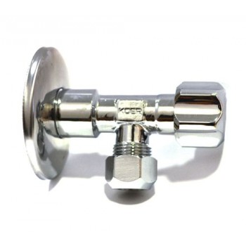 KOER вентиль хром 510 1/2"х3/8"