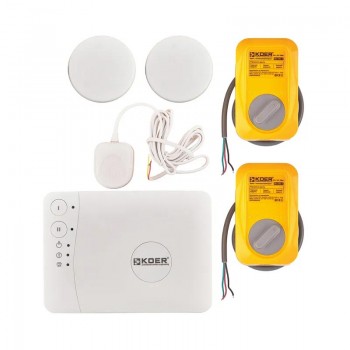 KOER KR.1502.SET SMART Система контролю протікання води (12 шт/ящ) KOER KR.1502.SET SMART Система контролю протікання води (12 шт/ящ)