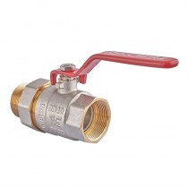 KOER KR.229 - 1 1/2" Кран з американкою ручка ВАЖІЛЬ (8 шт/ящ, 3шт/уп)