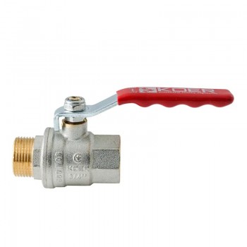 KOER EXTREME KE.215-20 - 3/4" FM Кран кульовий ГШВ, ручка "важіль" червона (36шт/ящ, 9шт/уп) KOER EXTREME KE.215-20 - 3/4" FM Кран кульовий ГШВ, ручка "важіль" червона (36шт/ящ, 9шт/уп)