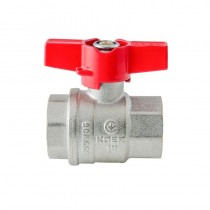 KOER EXTREME KE.217-25 - 1" FF Кран кульовий ГГМ, ручка "метелик" червона (32 шт/ящ, 8шт/уп) KOER EXTREME KE.217-25 - 1" FF Кран кульовий ГГМ, ручка "метелик" червона (32 шт/ящ, 8шт/уп)