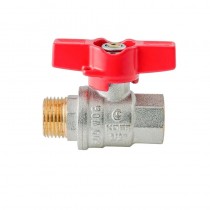 KOER EXTREME KE.218-15 - 1/2" FM Кран кульовий ГШМ, ручка "метелик" червона (80 шт/ящ, 20шт/уп) KOER EXTREME KE.218-15 - 1/2" FM Кран кульовий ГШМ, ручка "метелик" червона (80 шт/ящ, 20шт/уп)
