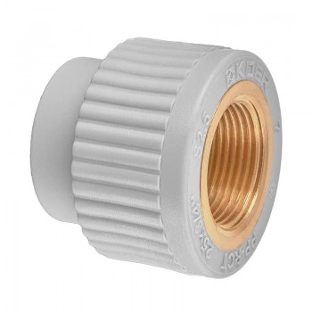 KOER K0088.PRO.WN - 25х3/4F PPR Муфта ВР (210 шт/ящ, 35 шт/пакет) KOER K0088.PRO.WN - 25х3/4F PPR Муфта ВР (210 шт/ящ, 35 шт/пакет)