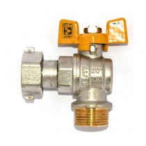 KOER 3/4" ГШ Б ГАЗ з накидною гайкою Кутовий KOER 3/4" ГШ Б ГАЗ з накидною гайкою Кутовий
