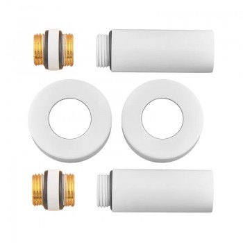 KOER KF.SET.06MF WHITE Комплект подовжувачів 1/2Fx1/2M білий (18шт/ящ)