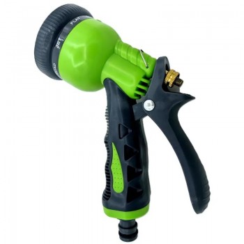 PLAMIX PRO PL-846 Пістолет-розпилювач для поливу, 8 режимів (ABS+TPR) (72 шт/ящ, 12 шт/кор)