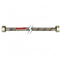 ZERIX шланг 1/2'' ГГ-120 см нержавійка
