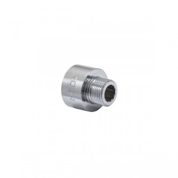 KOER KF.A0406.CHR Перехідник 3/8"х1/2" ХРОМ. (600 шт/ящ)