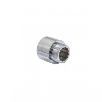 KOER KF.E08-25.CHR подовжувач 3/4"-25мм ХРОМ. (200 шт/ящ)