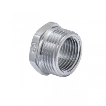KOER KF.F0810.CHR Футорка 3/4"х1" ХРОМ. (450 шт/ящ)