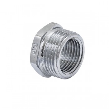 KOER KF.F0810.CHR Футорка 3/4"х1" ХРОМ. (450 шт/ящ)