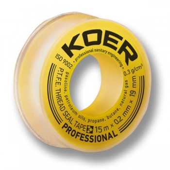 KOER ФУМ стрічка Professional STP-12 Gas 15М KOER ФУМ стрічка Professional STP-12 Gas 15М