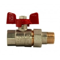 KOER кран з американкою 1/2 Red