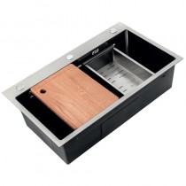 ZERIX ZH6845-SET-05 DECOR NANO-BLACK (3.0/0.8) Мийка з нерж. сталі КОМПЛЕКТ (графіт) (1 шт/ящ) ZERIX ZH6845-SET-05 DECOR NANO-BLACK (3.0/0.8) Мийка з нерж. сталі КОМПЛЕКТ (графіт) (1 шт/ящ)