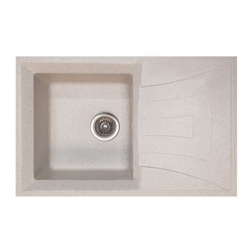 HAIBA HB8104-G322 BEIGE Мийка 780x500x200 (1 шт/ящ)
