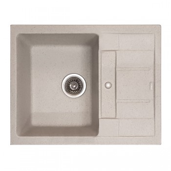 HAIBA HB8210-G322 BEIGE Мийка 620x500x200 (1 шт/ящ)