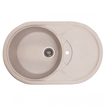 HAIBA HB8310-G322 BEIGE Мийка 780x500x220 (1 шт/ящ)