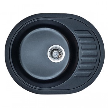 HAIBA HB8311-G226 BLACK Мийка 570x450x180 (1 шт/ящ)