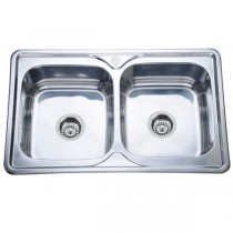 ZERIX мийка врізна Z7848D-08-180MD DOUBLE micro decor ZERIX мийка врізна Z7848D-08-180MD DOUBLE micro decor