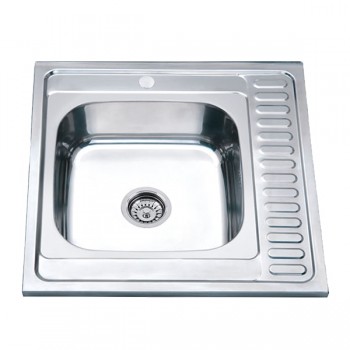 ZERIX мийка накладна Z6060L-08-180MD micro decor ZERIX мийка накладна Z6060L-08-180MD micro decor