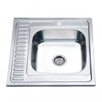 ZERIX мийка накладна Z6060R-06-160MD micro decor ZERIX мийка накладна Z6060R-06-160MD micro decor