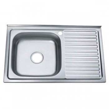 ZERIX мийка накладна Z8050L-06-160MD micro decor ZERIX мийка накладна Z8050L-06-160MD micro decor