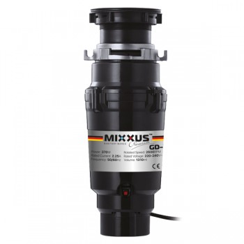 MIXXUS GD-370 Подрібнювач харчових відходів, 370Вт (4 шт/ящ)