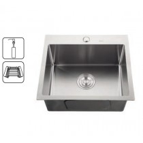 ZERIX мийка ZH5045S-215 (3.0/1.0) SATIN з диспенсером та сушаркою для посуду (1 шт/ящ) ZERIX мийка ZH5045S-215 (3.0/1.0) SATIN з диспенсером та сушаркою для посуду (1 шт/ящ)