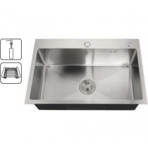 ZERIX мийка ZH5843S-215 (3.0/1.0) SATIN з диспенсером та сушаркою для посуду (1 шт/ящ) ZERIX мийка ZH5843S-215 (3.0/1.0) SATIN з диспенсером та сушаркою для посуду (1 шт/ящ)
