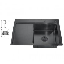 ZERIX мийка ZH7849RB-215 (3.0/1.0) PVD-BLACK з диспенсером та сушаркою для посуду (1 шт/ящ) ZERIX мийка ZH7849RB-215 (3.0/1.0) PVD-BLACK з диспенсером та сушаркою для посуду (1 шт/ящ)