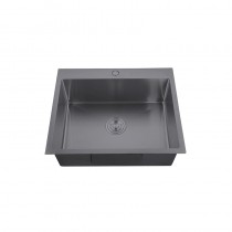 ZERIX ZH5050-215 NANO-BLACK (3.0/0.8) Мийка з нерж. сталі (1 шт/ящ) ZERIX ZH5050-215 NANO-BLACK (3.0/0.8) Мийка з нерж. сталі (1 шт/ящ)