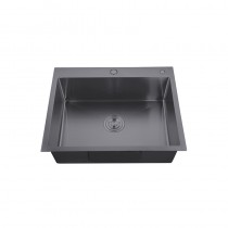 ZERIX ZH5843-215 NANO-BLACK (3.0/0.8) Мийка з нерж. сталі (1 шт/ящ) ZERIX ZH5843-215 NANO-BLACK (3.0/0.8) Мийка з нерж. сталі (1 шт/ящ)