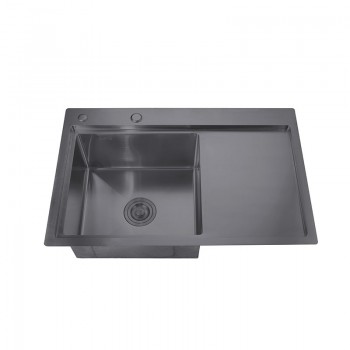 ZERIX ZH7849L-215 NANO-BLACK (3.0/0.8) Мийка з нерж. сталі (1 шт/ящ) ZERIX ZH7849L-215 NANO-BLACK (3.0/0.8) Мийка з нерж. сталі (1 шт/ящ)