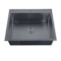 ZERIX ZH5045-215 NANO-BLACK (3.0/0.8) Мийка з нерж. сталі (1 шт/ящ) ZERIX ZH5045-215 NANO-BLACK (3.0/0.8) Мийка з нерж. сталі (1 шт/ящ)