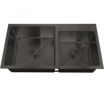 ZERIX ZH7843D-215 NANO-BLACK (3.0/0.8) Мийка из нерж. сталі (1 шт/ящ) ZERIX ZH7843D-215 NANO-BLACK (3.0/0.8) Мийка из нерж. сталі (1 шт/ящ)