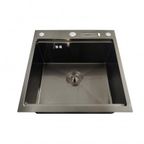 MIXXUS MH5050-SK NANO-BLACK Мийка з н.ст.ЗІ СХОДИНКОЮ для сушарки, з підст.під ножі(графіт)(1 шт/ящ) MIXXUS MH5050-SK NANO-BLACK Мийка з н.ст.ЗІ СХОДИНКОЮ для сушарки, з підст.під ножі(графіт)(1 шт/ящ)