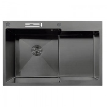 MIXXUS MH7849L-HK NANO-BLACK (3.0/0.9) Мийка з н.ст."ГЛИБОКЕ КРИЛО"з підст.під ножі(графіт)(1 шт/ящ) MIXXUS MH7849L-HK NANO-BLACK (3.0/0.9) Мийка з н.ст."ГЛИБОКЕ КРИЛО"з підст.під ножі(графіт)(1 шт/ящ)