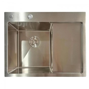 MIXXUS MH6350L NANO-SILVER (3.0/0.8) Мийка з нерж. сталі (колір нерж.) (1 шт/ящ)