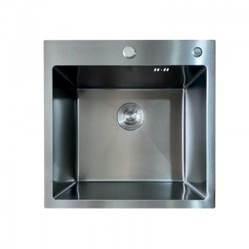 MIXXUS MH5050 MICRO DECOR GRAPHITE (3.0/0.8) Мийка з нерж. сталі (колір графіт) (1 шт/ящ) MIXXUS MH5050 MICRO DECOR GRAPHITE (3.0/0.8) Мийка з нерж. сталі (колір графіт) (1 шт/ящ)