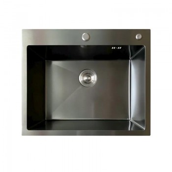 MIXXUS MH5843 MICRO DECOR GRAPHITE (3.0/0.8) Мийка з нерж. сталі (колір графіт) (1 шт/ящ) MIXXUS MH5843 MICRO DECOR GRAPHITE (3.0/0.8) Мийка з нерж. сталі (колір графіт) (1 шт/ящ)