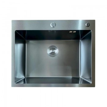 MIXXUS MH6050 MICRO DECOR BLACK (3.0/0.8) Мийка з нерж. сталі (колір чорний) (1 шт/ящ) MIXXUS MH6050 MICRO DECOR BLACK (3.0/0.8) Мийка з нерж. сталі (колір чорний) (1 шт/ящ)