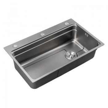 MIXXUS MS6846-SET-01 MICRO DECOR GRAPHITE (3.0/0.8) Мийка з нерж. сталі КОМПЛЕКТ (графіт) (1 шт/ящ) MIXXUS MS6846-SET-01 MICRO DECOR GRAPHITE (3.0/0.8) Мийка з нерж. сталі КОМПЛЕКТ (графіт) (1 шт/ящ)