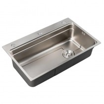MIXXUS MS7546-SET-01 MICRO DECOR SS COLOR (3.0/0.8) Мийка з нерж. сталі КОМПЛЕКТ (нерж.) (1 шт/ящ)